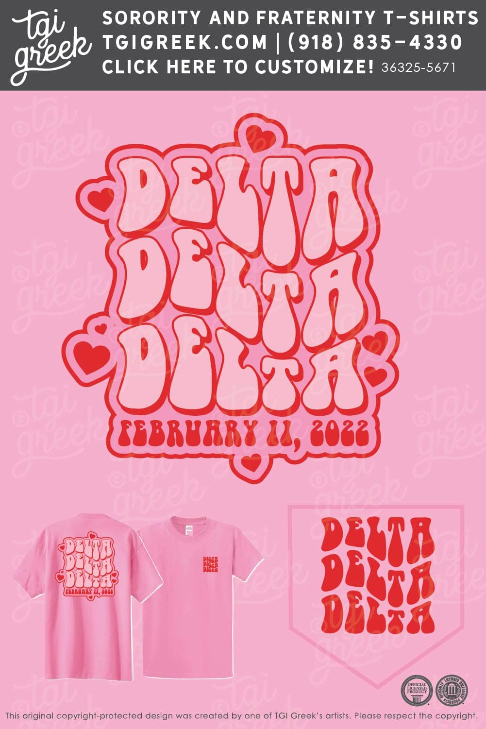 Delta Delta Delta KSU Valentines Day