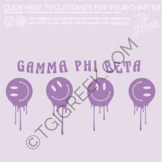 TGI – Gamma Phi Beta Smiley
