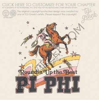 Pi Beta Phi – ILLUC Cowgirl