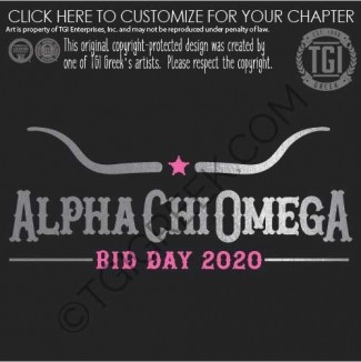 Alpha Chi Omega Bid Day
