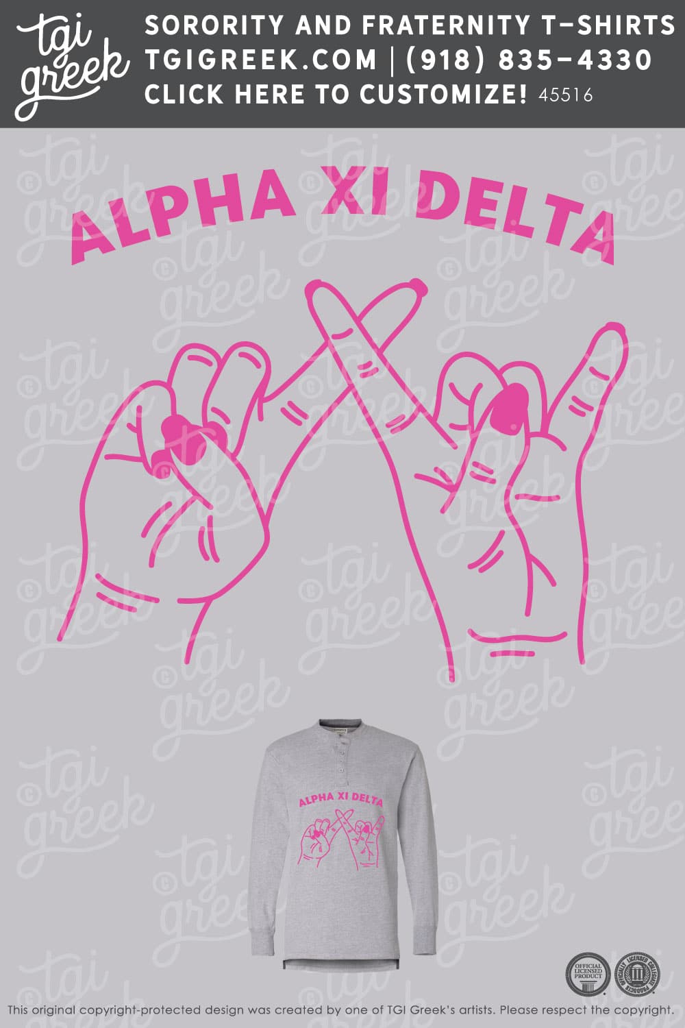 Alpha Xi Delta – JSUY PR Henley