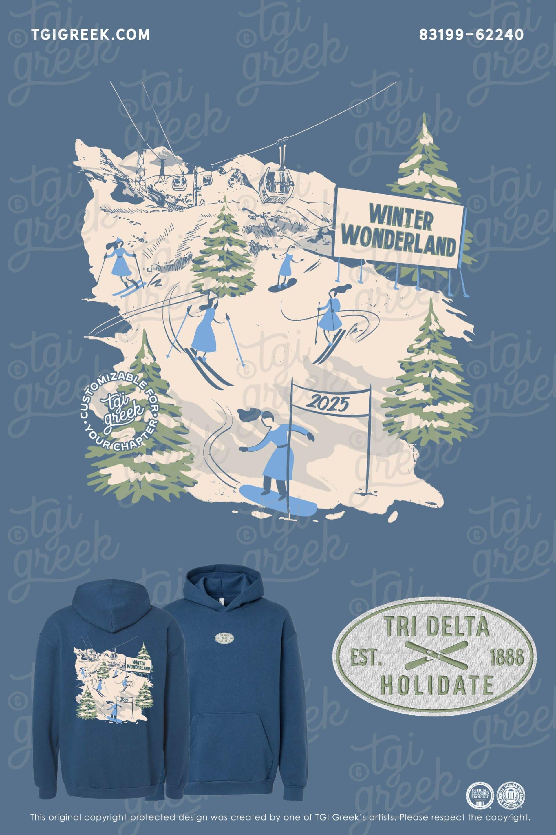 Delta Delta Delta – OU PR Hoodie