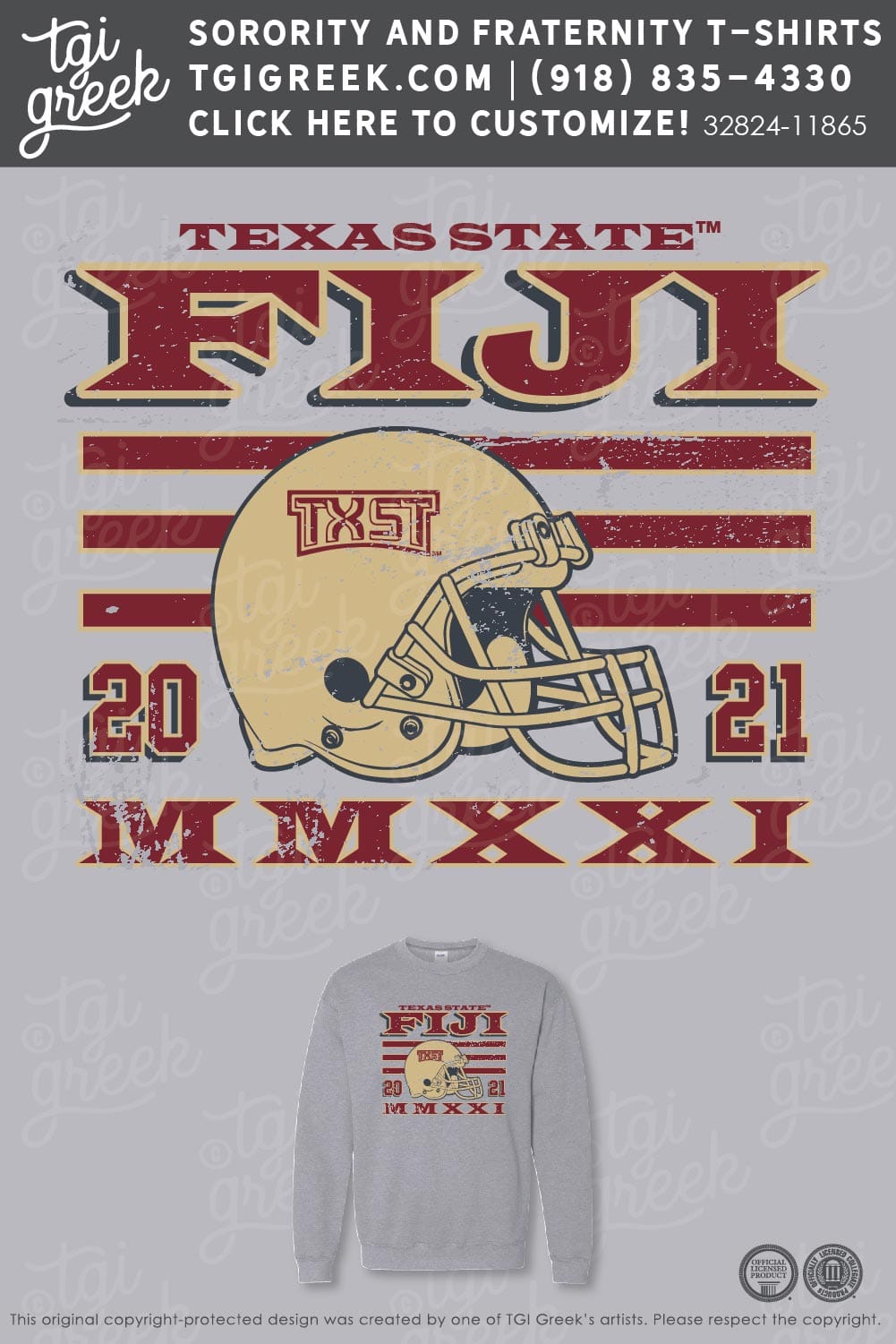 FIJI – TXSU Fall PR Sweatshirt