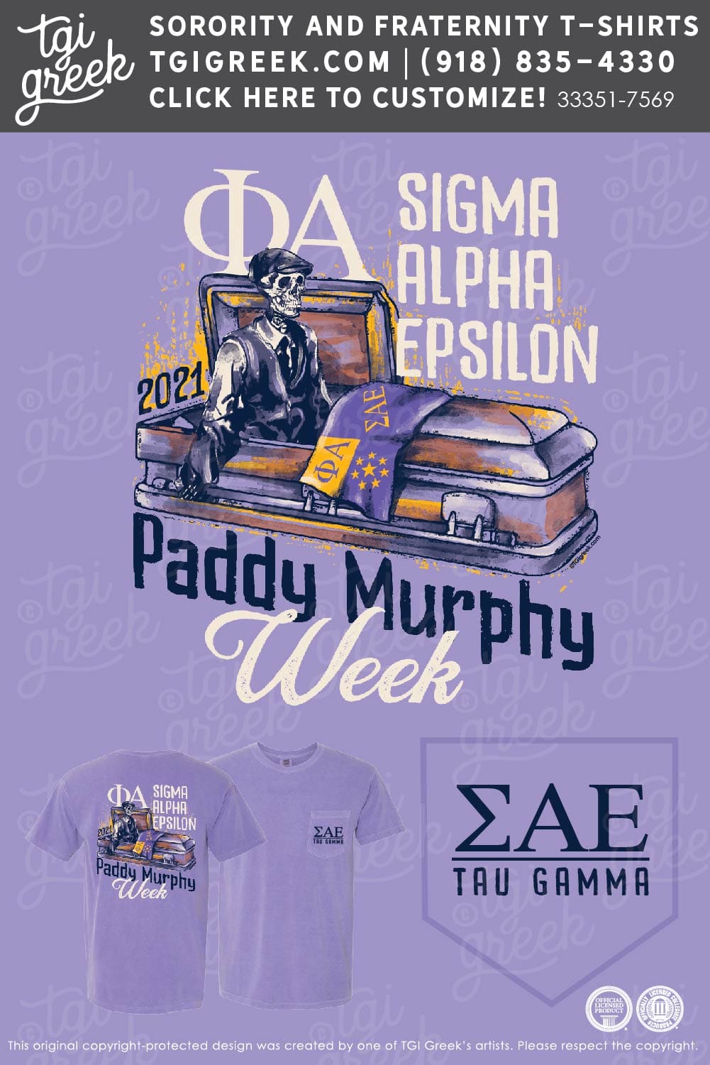 Sigma Alpha Epsilon – WCU Paddy Murphy