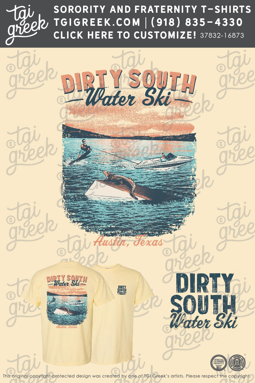 Uni of Texas Austin – Water Ski Association -Dirty South