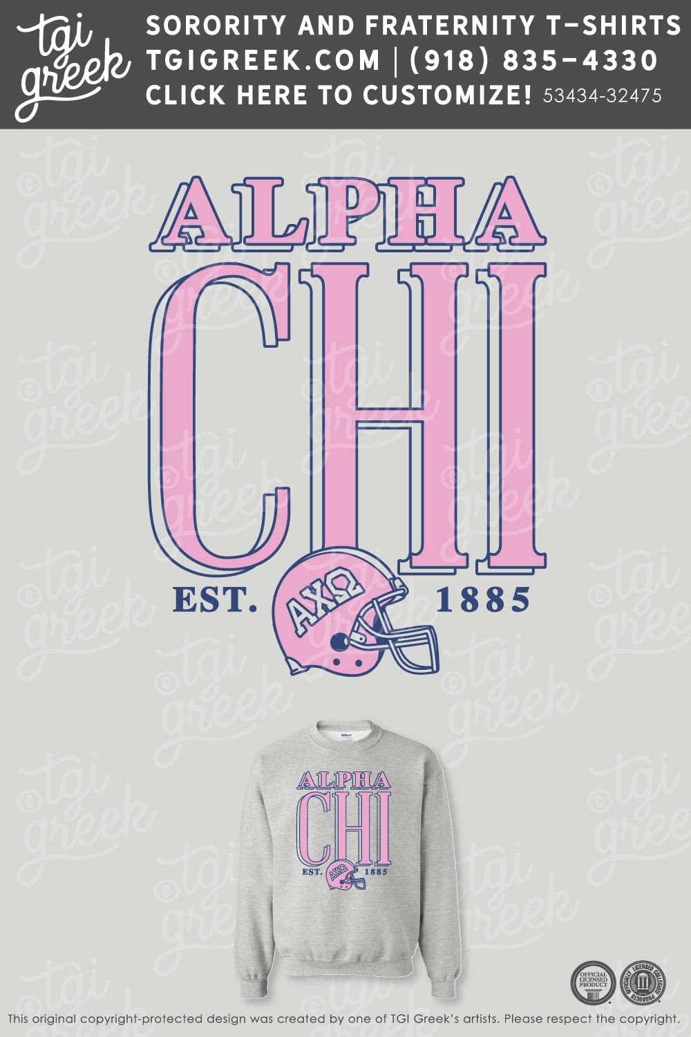 Alpha Chi Omega – OSU Crewneck