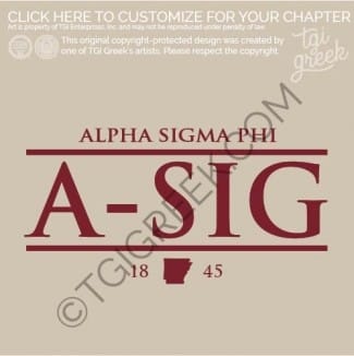 Alpha Sigma Phi – UCA PR Sweatshirt