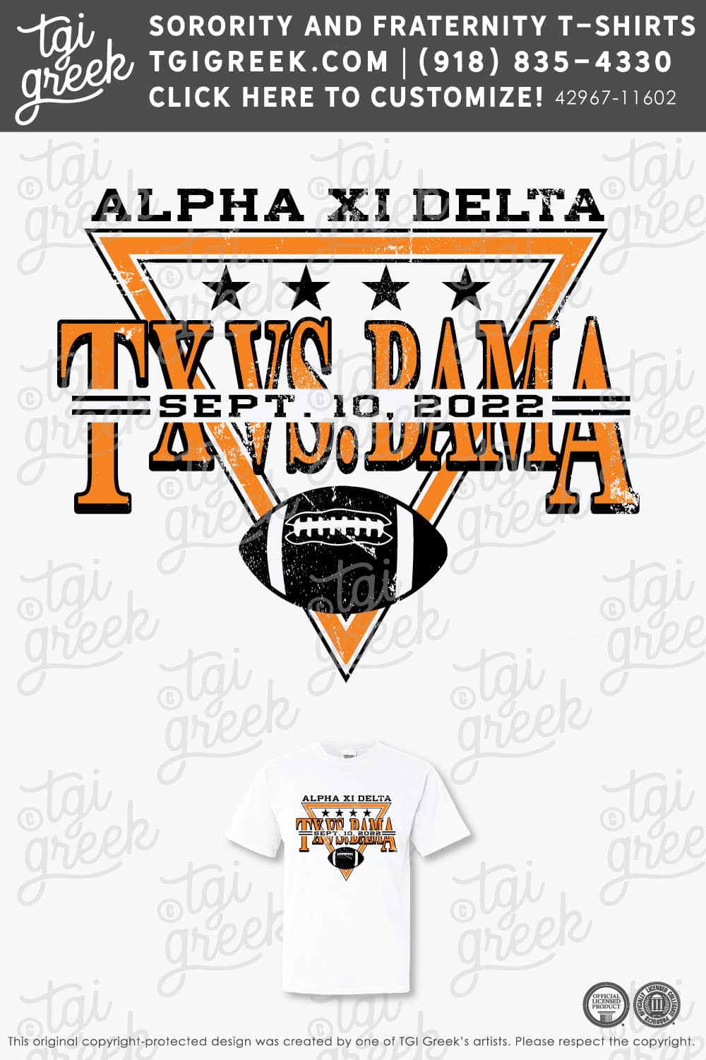 Alpha Xi Delta – UT Game Day