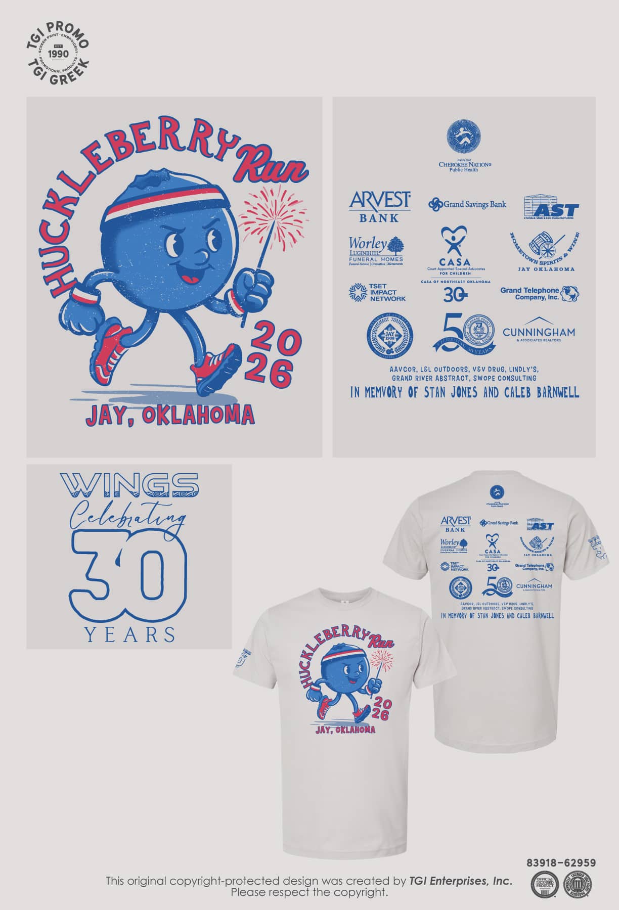 Cherokee Nation – 2026 Huckleberry Run