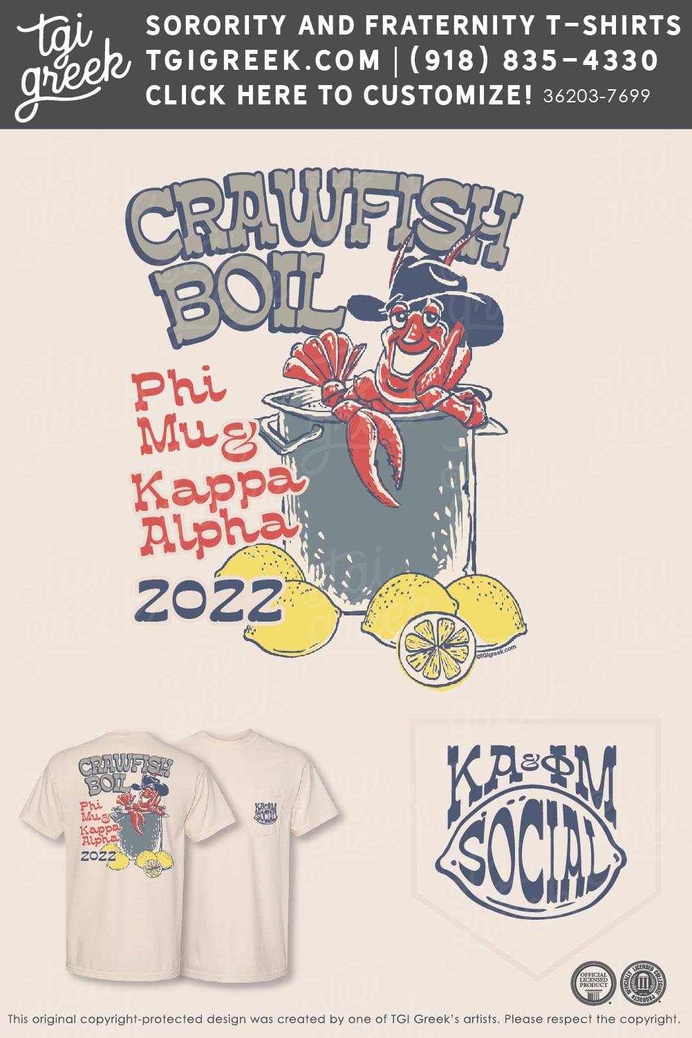 Phi Mu – MCNE Crawfish Boil Mixer