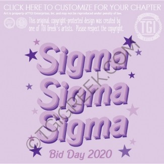 Sigma Sigma Sigma – Bid Day