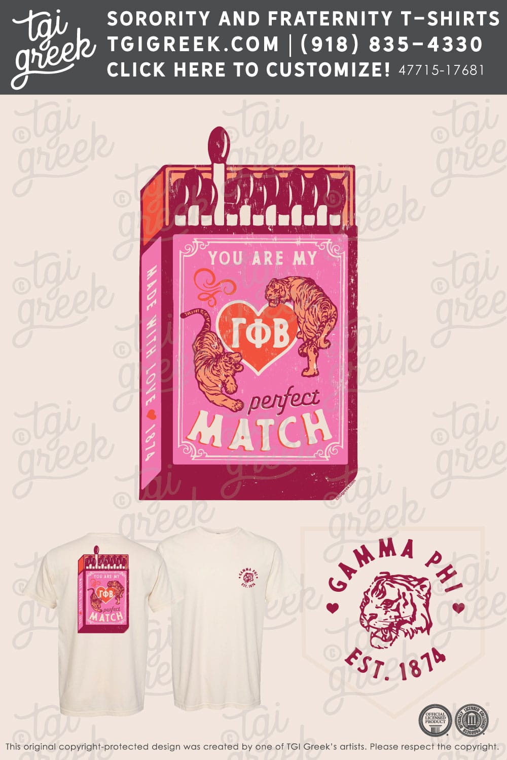 Gamma Phi Beta – OU Valentines Shirt