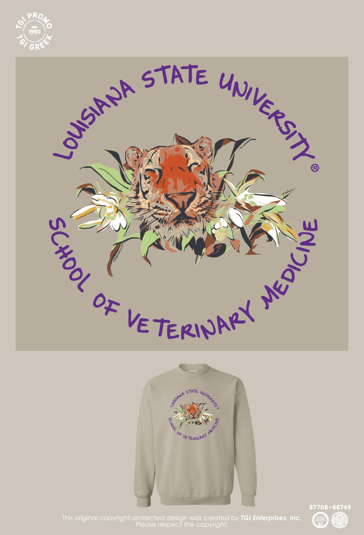 Louisiana State University – Mike Sweater