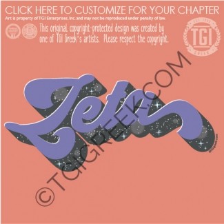 TGI-Zeta Tau Alpha groovy word space