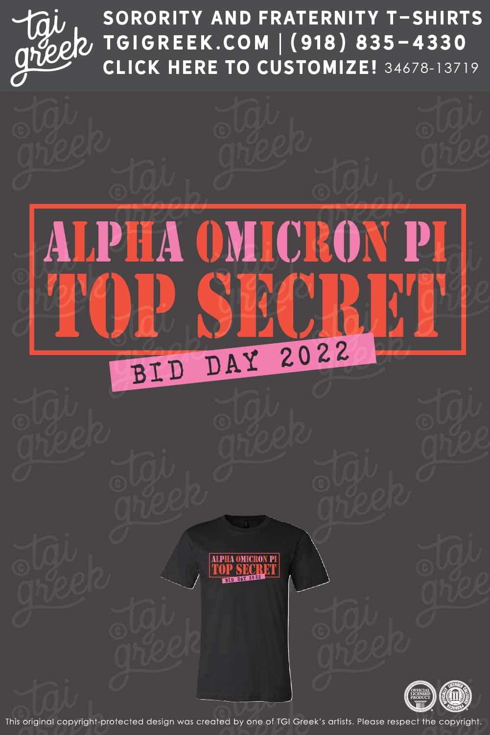 Alpha Omicron Pi – LEHI Bid Day