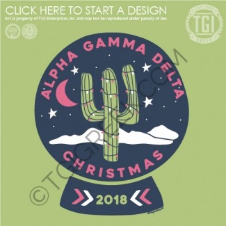 TGI-AGD Desert Snow Globe