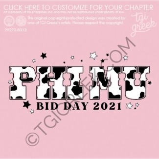 Phi Mu – Bid Day