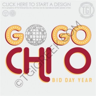 TGI-Chi Omega Disco Bid Day