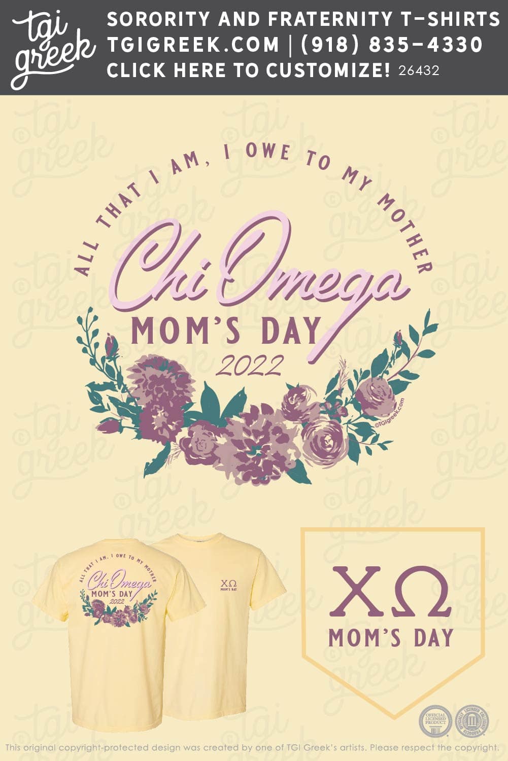 TGI – Chi Omega Moms Day