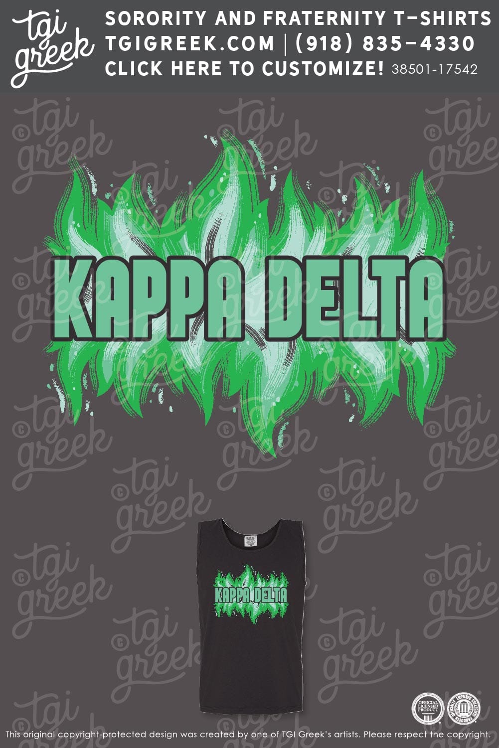 Kappa Delta – WKU Greek Week Tanks