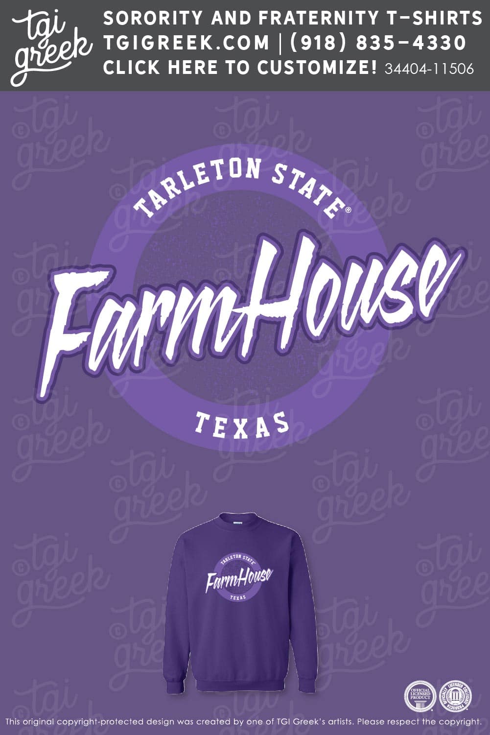 FarmHouse – TSU PR Crewneck