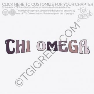 Chi Omega – small Flame PR