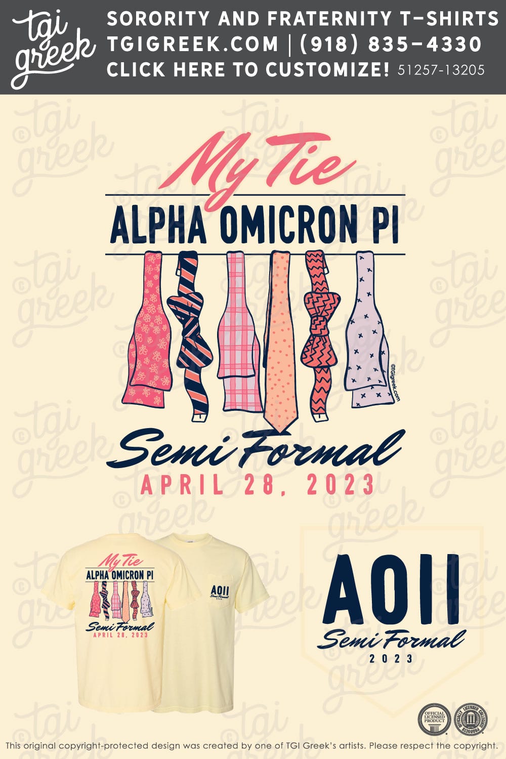 Alpha Omicron Pi – SLA Semi Formal