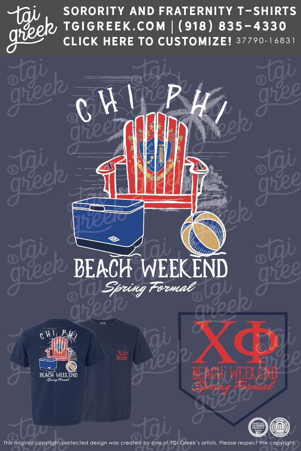Chi Phi – UNCCH Beach Weekend