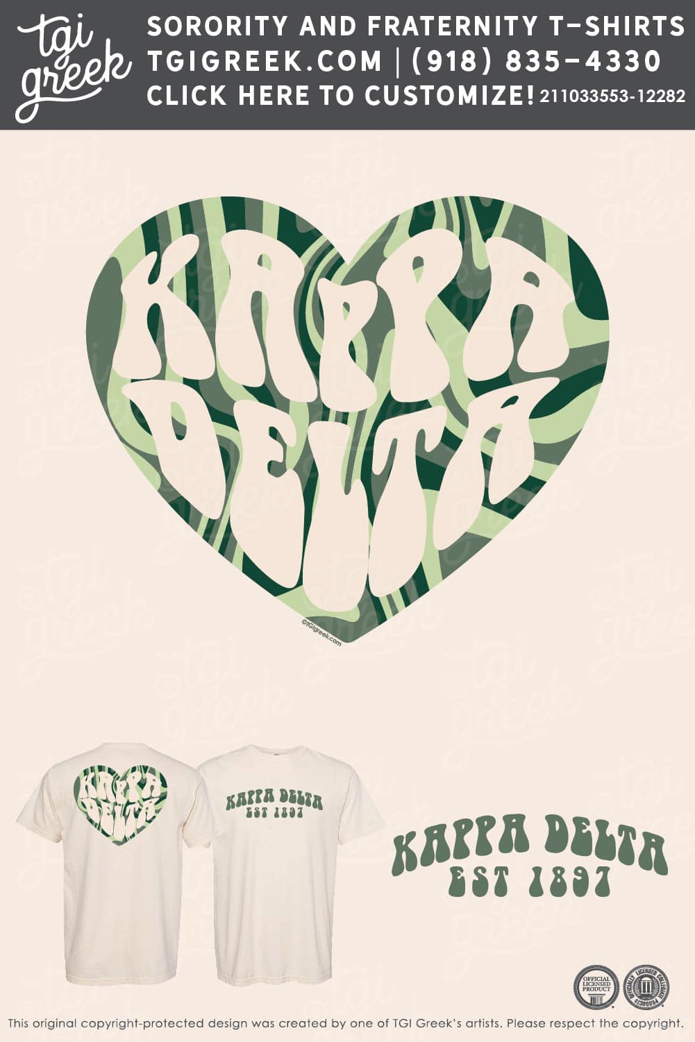 Kappa Delta – Live Sale Nov Heart