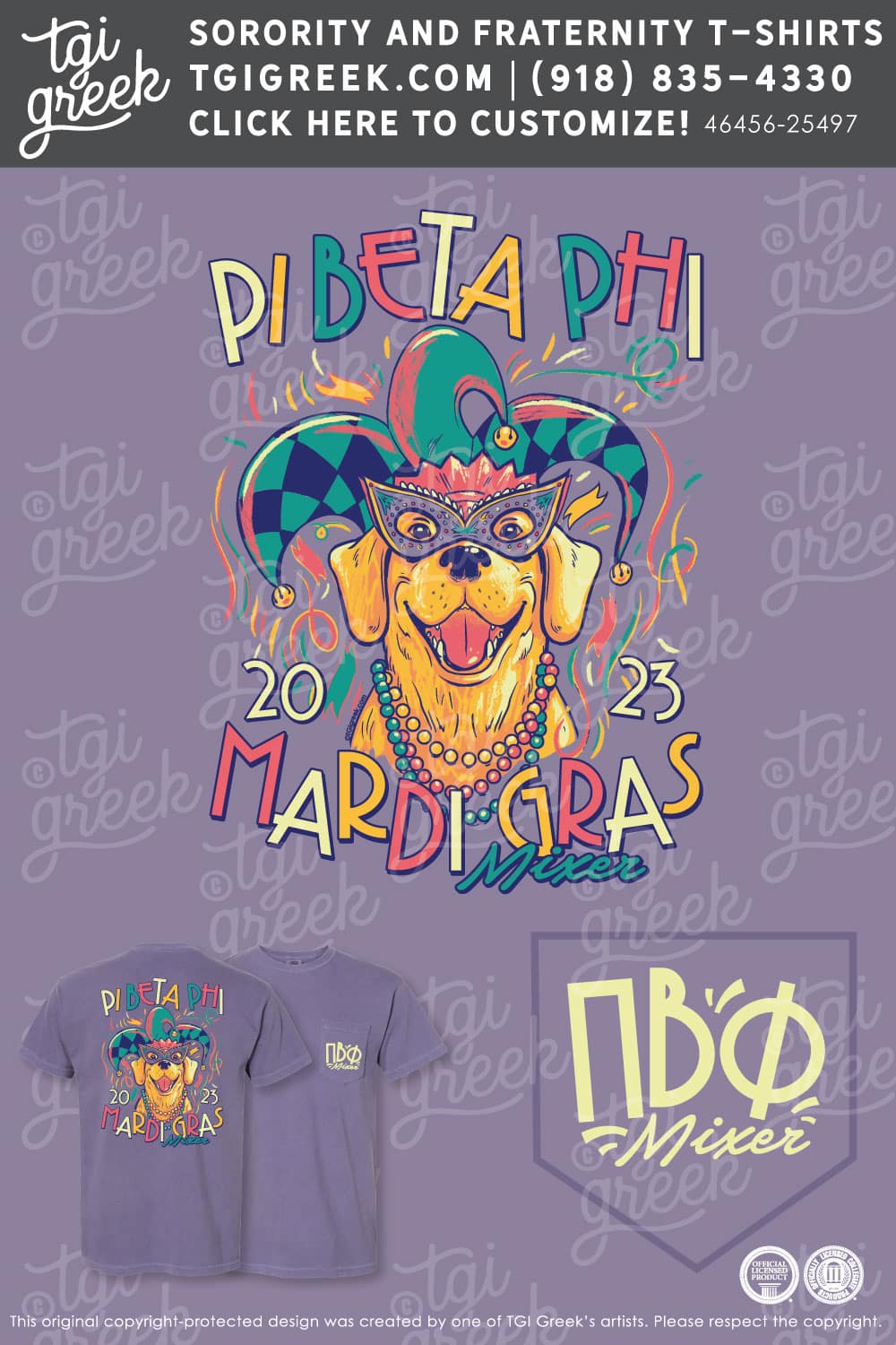 TGI – Pi Beta Phi Masquerade Pup