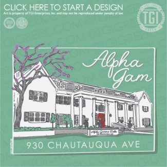 Alpha Gamma Delta-OU House Shirt