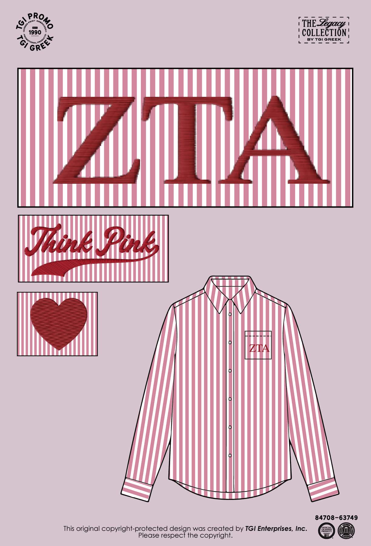 Zeta Tau Alpha – AUB Button Up