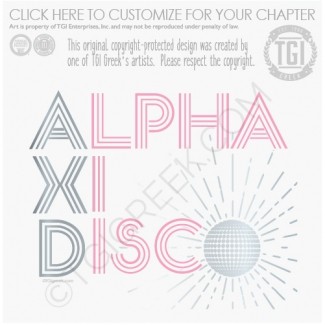 TGI-Alpha Xi Delta PR Foil
