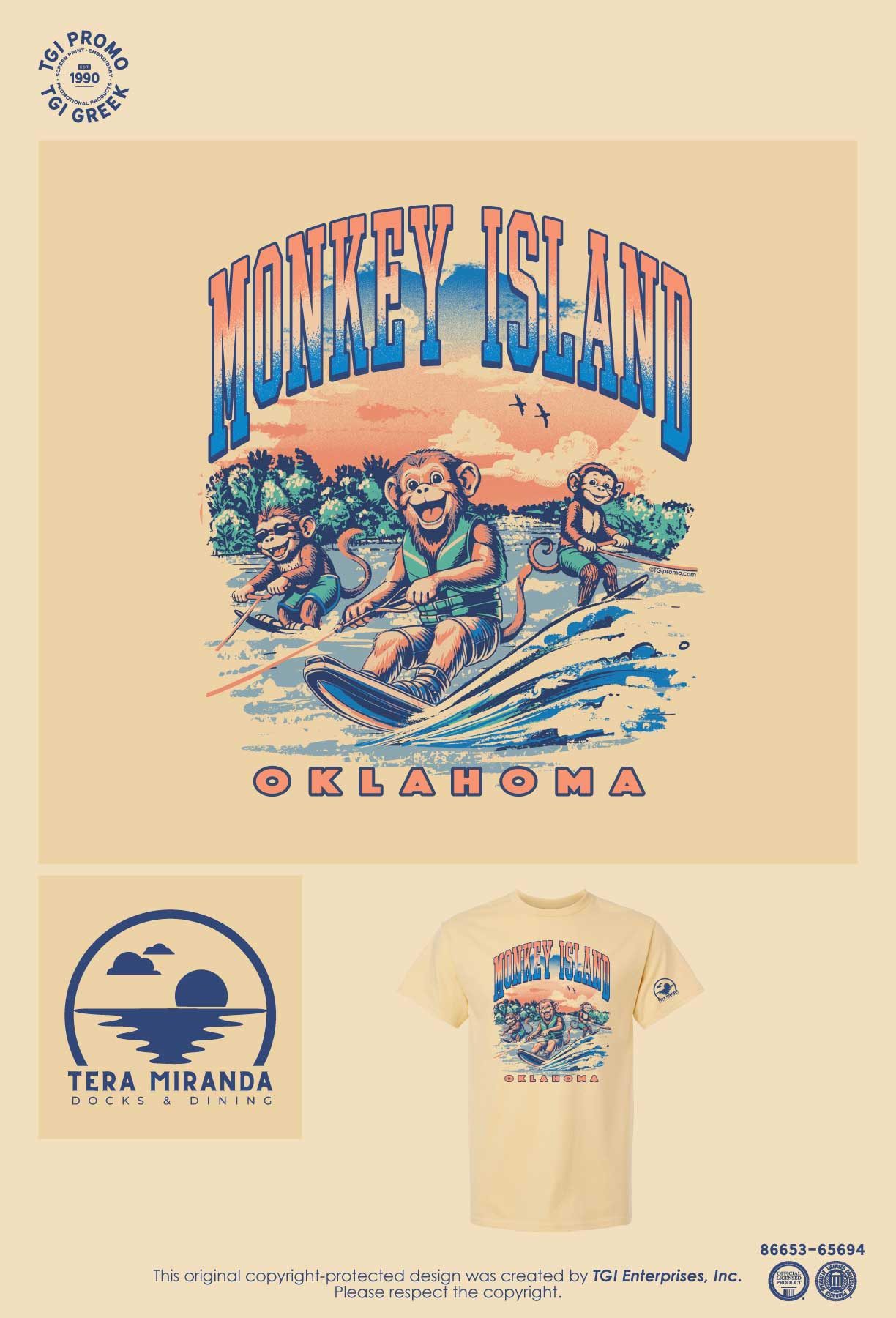 Tera Miranda – Monkey Summer Tee