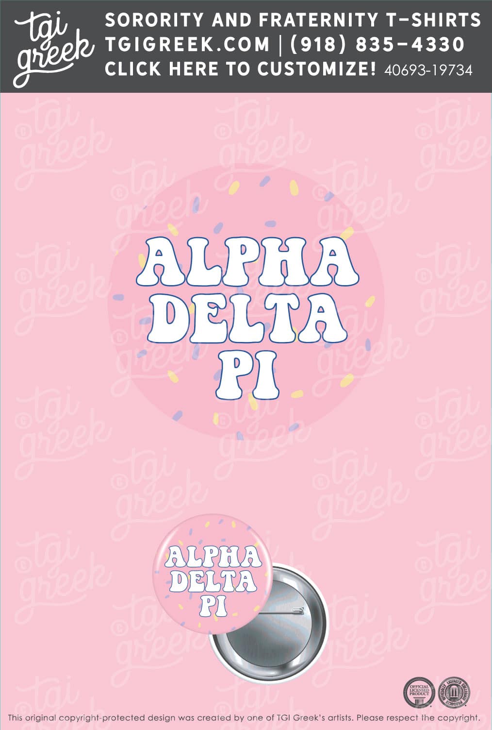 Alpha Delta Pi – WKU Free Buttons
