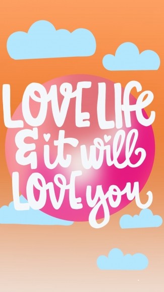 Love Life – Phone Background