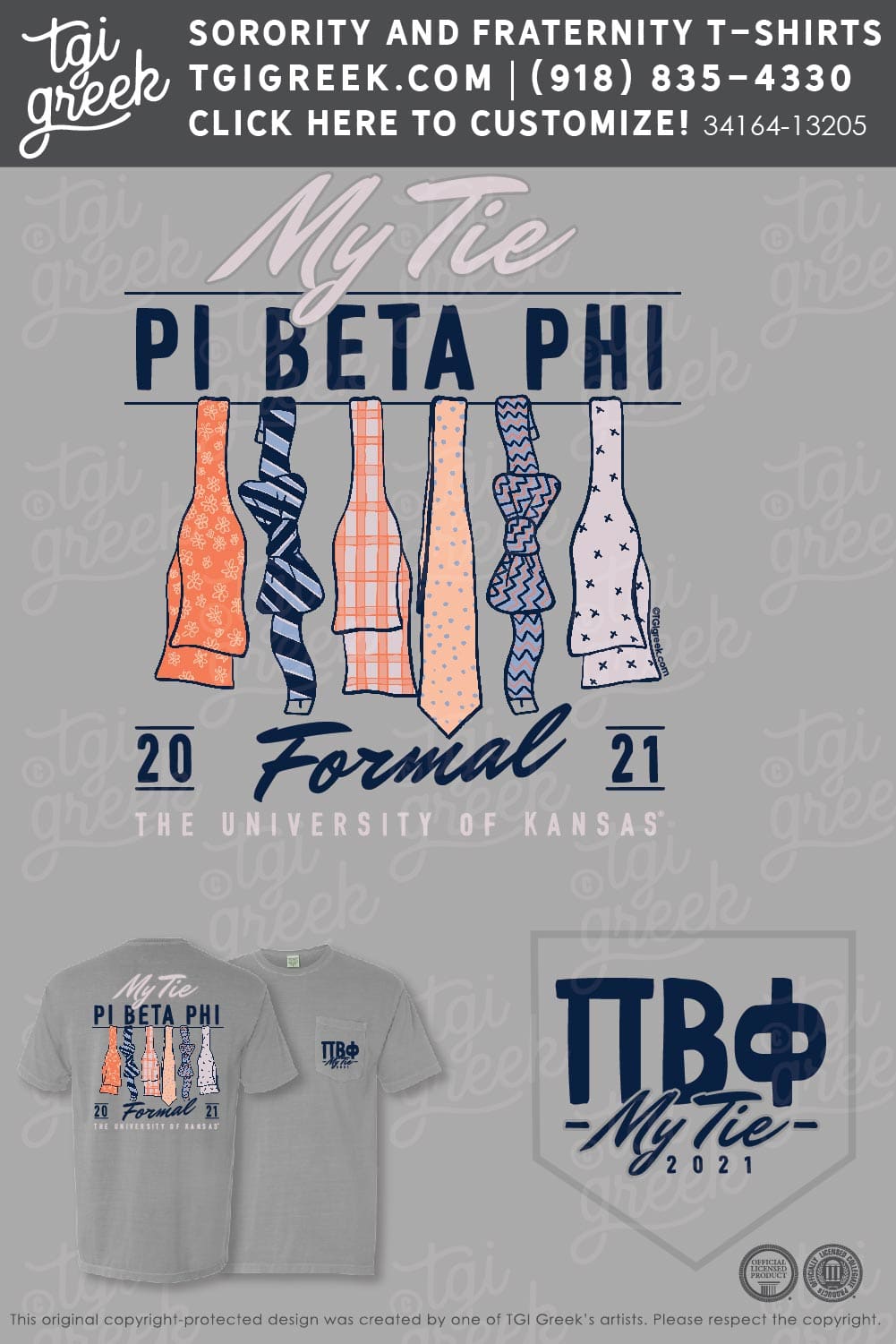 Pi Beta Phi – KU My Tie