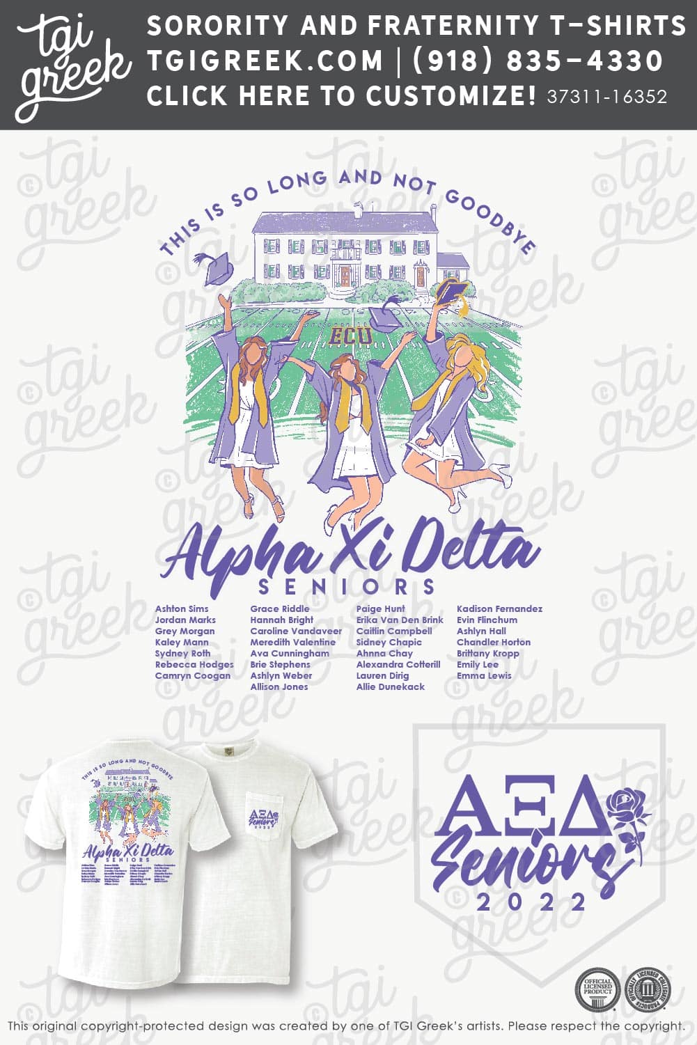 Alpha Xi Delta – ECAU Seniors