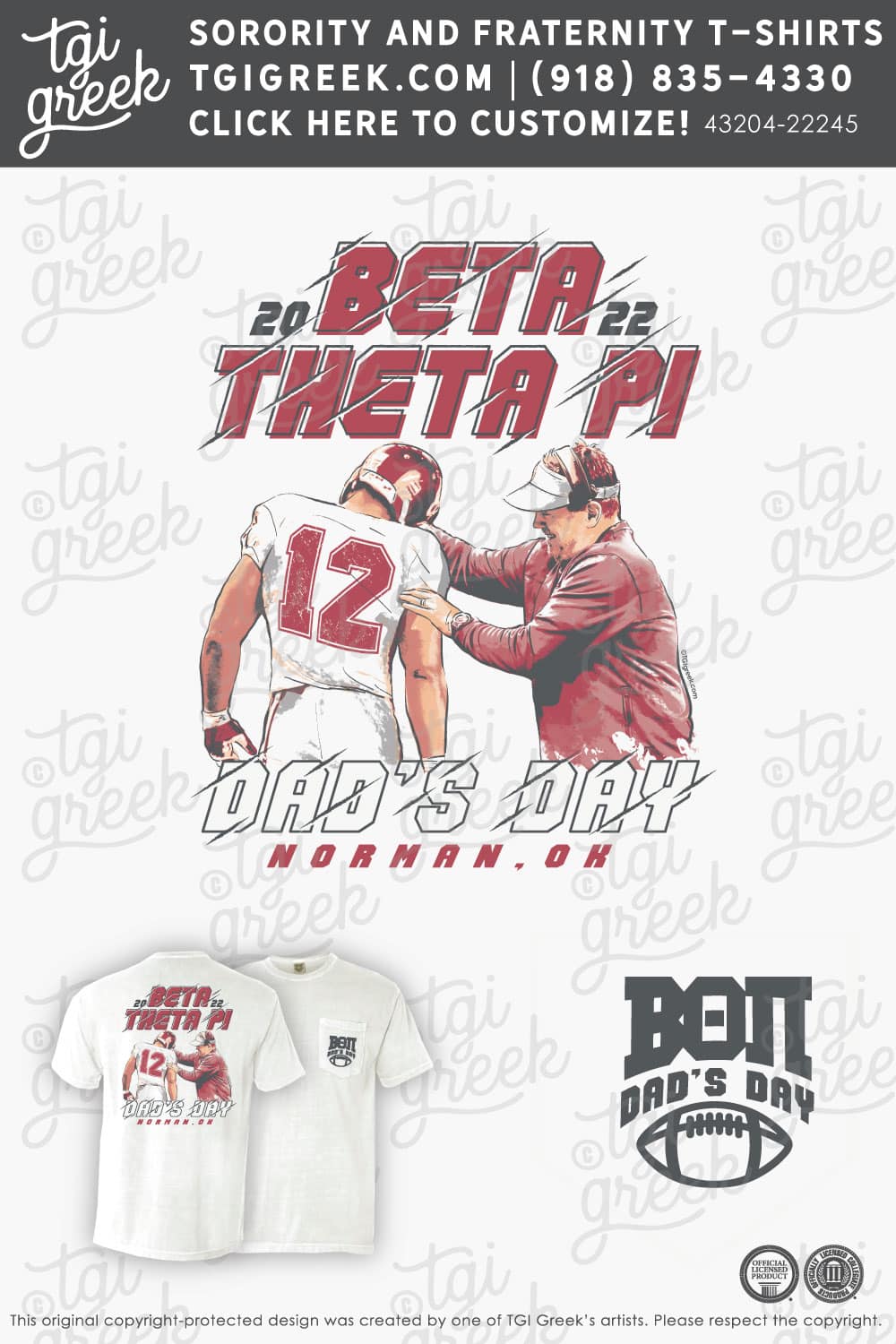 Beta Theta Pi – OU Dads Day