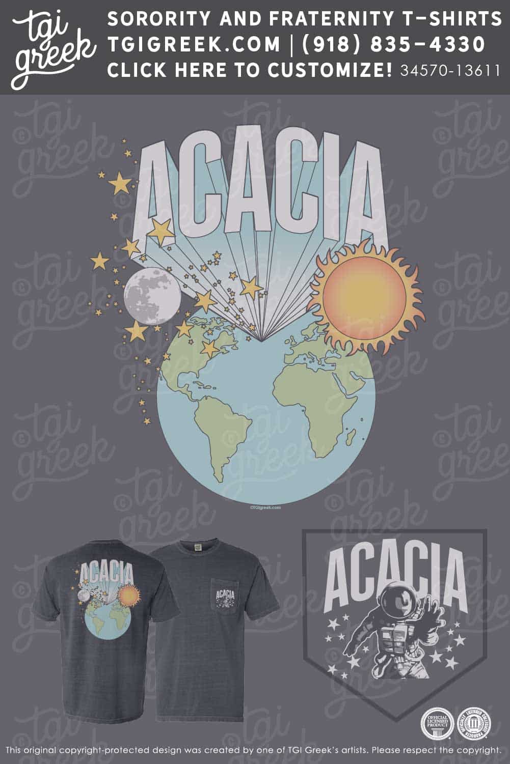 Acacia – ISU Space Shirt