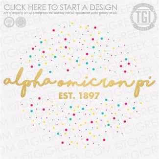 Alpha Omicron Pi-OU PR shirt