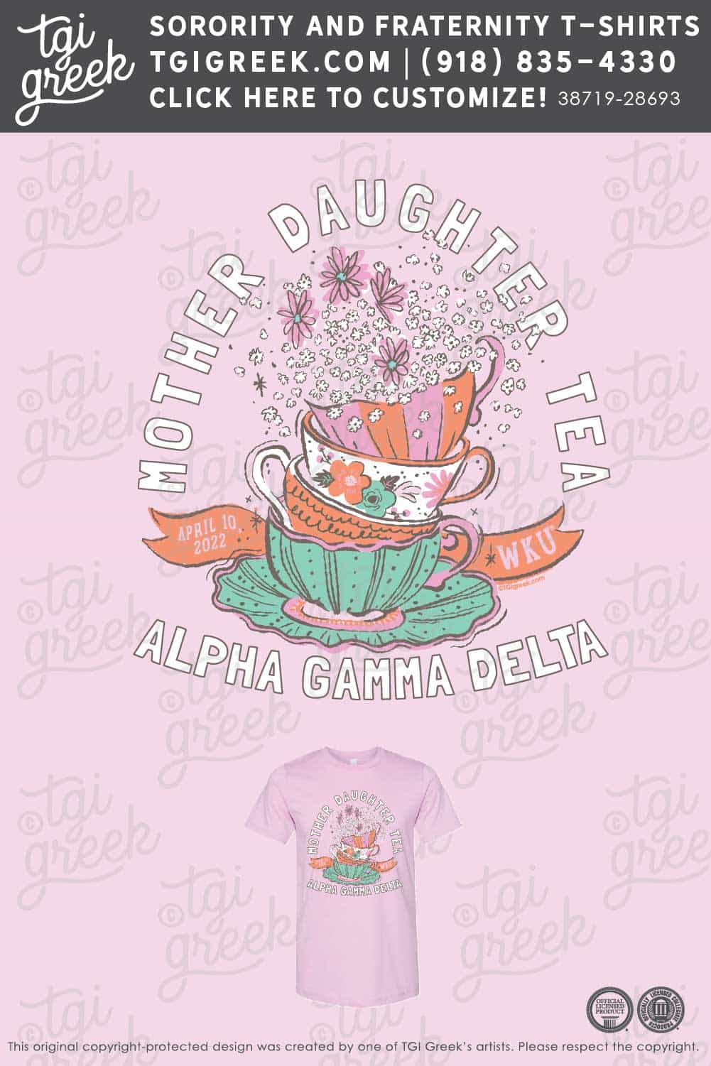 Alpha Gamma Delta – WKU Mothers Tea Luncheon