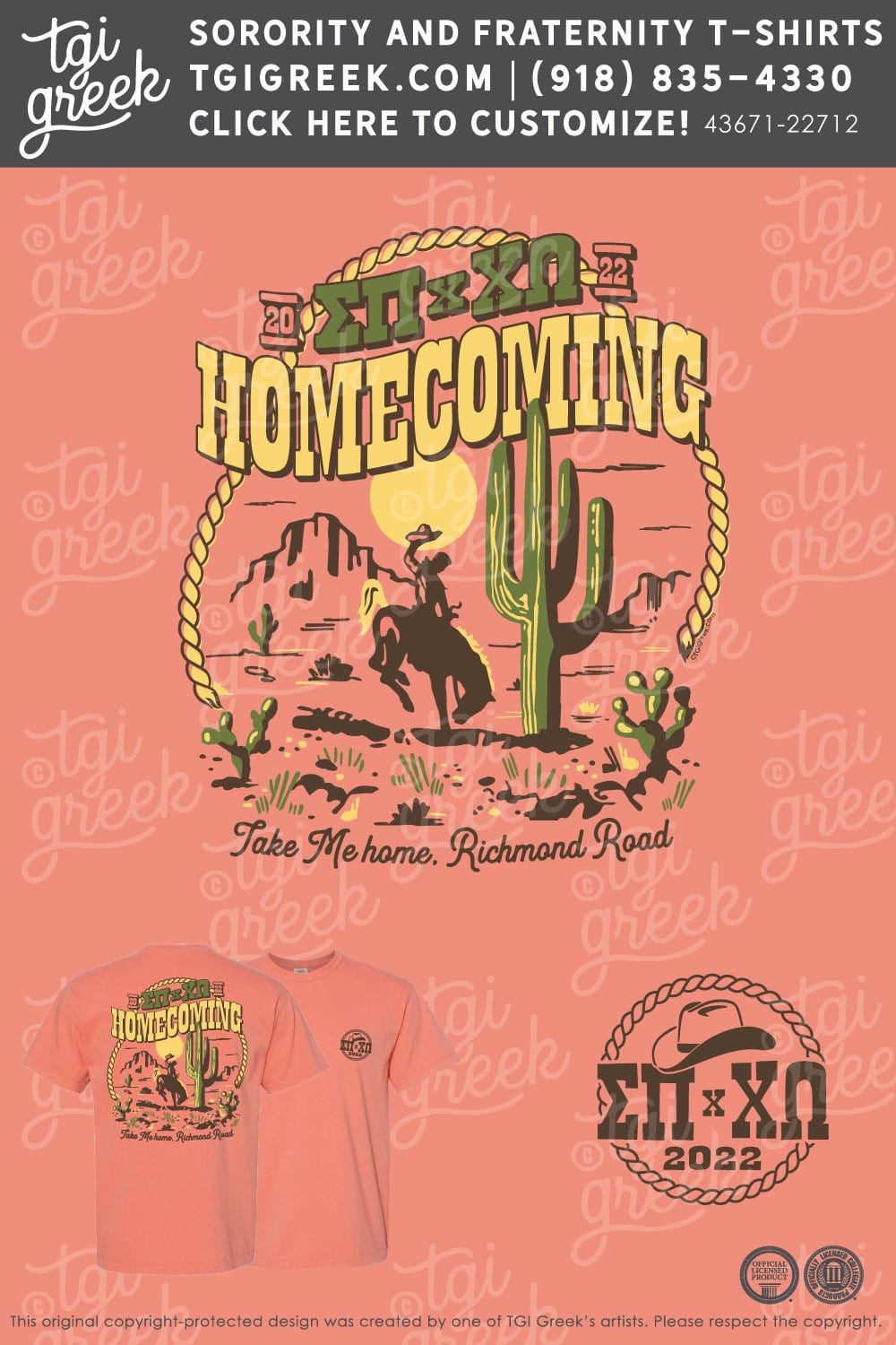 Sigma Pi – CWM Homecoming Bulk Order