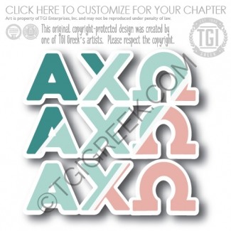 Alpha Chi Omega – recruitment Sticker