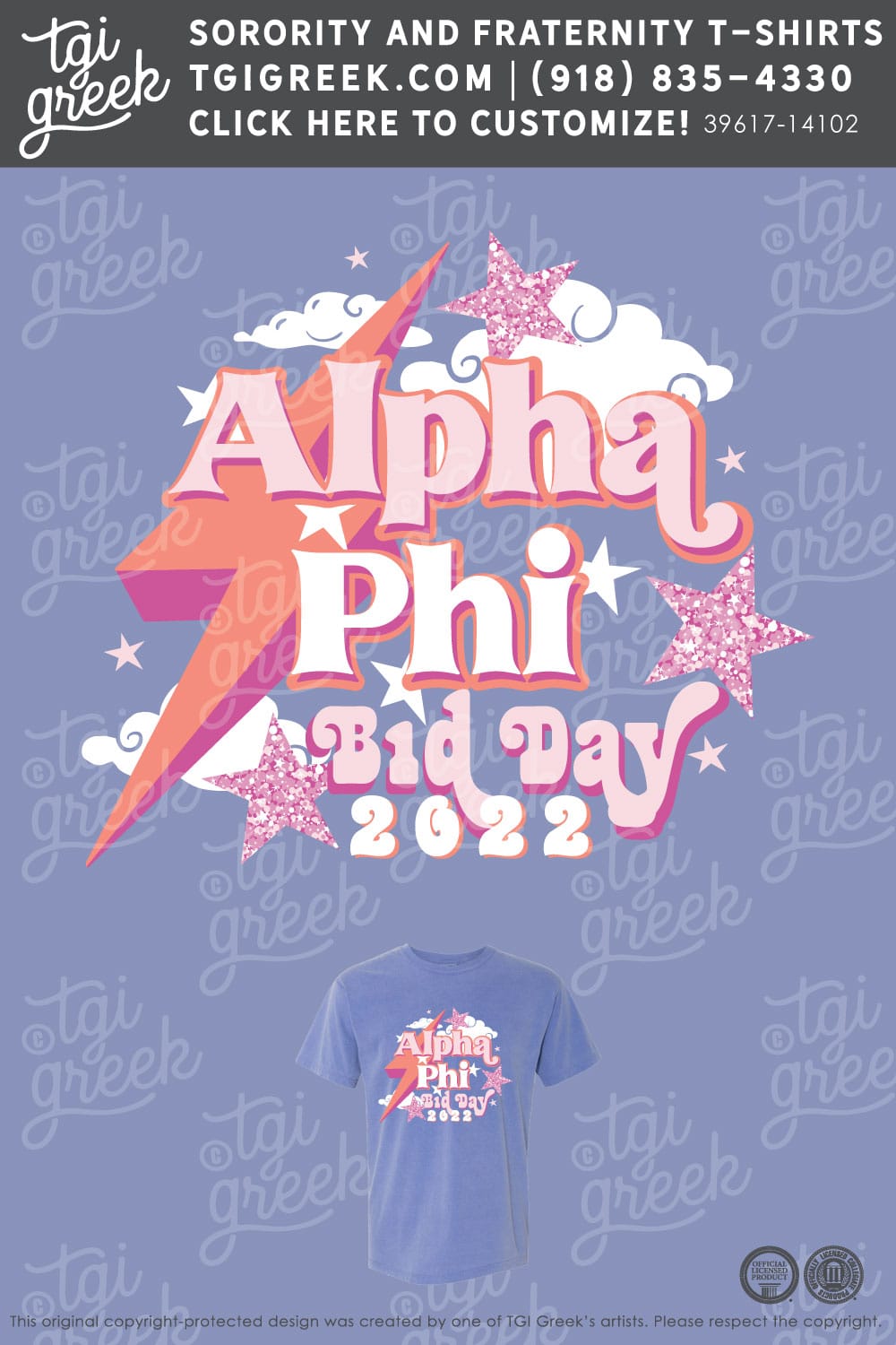 TGI – Alpha Phi Cloud Bid Day
