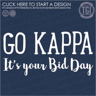 Kappa Kappa Gamma-WC Bid Day Tank