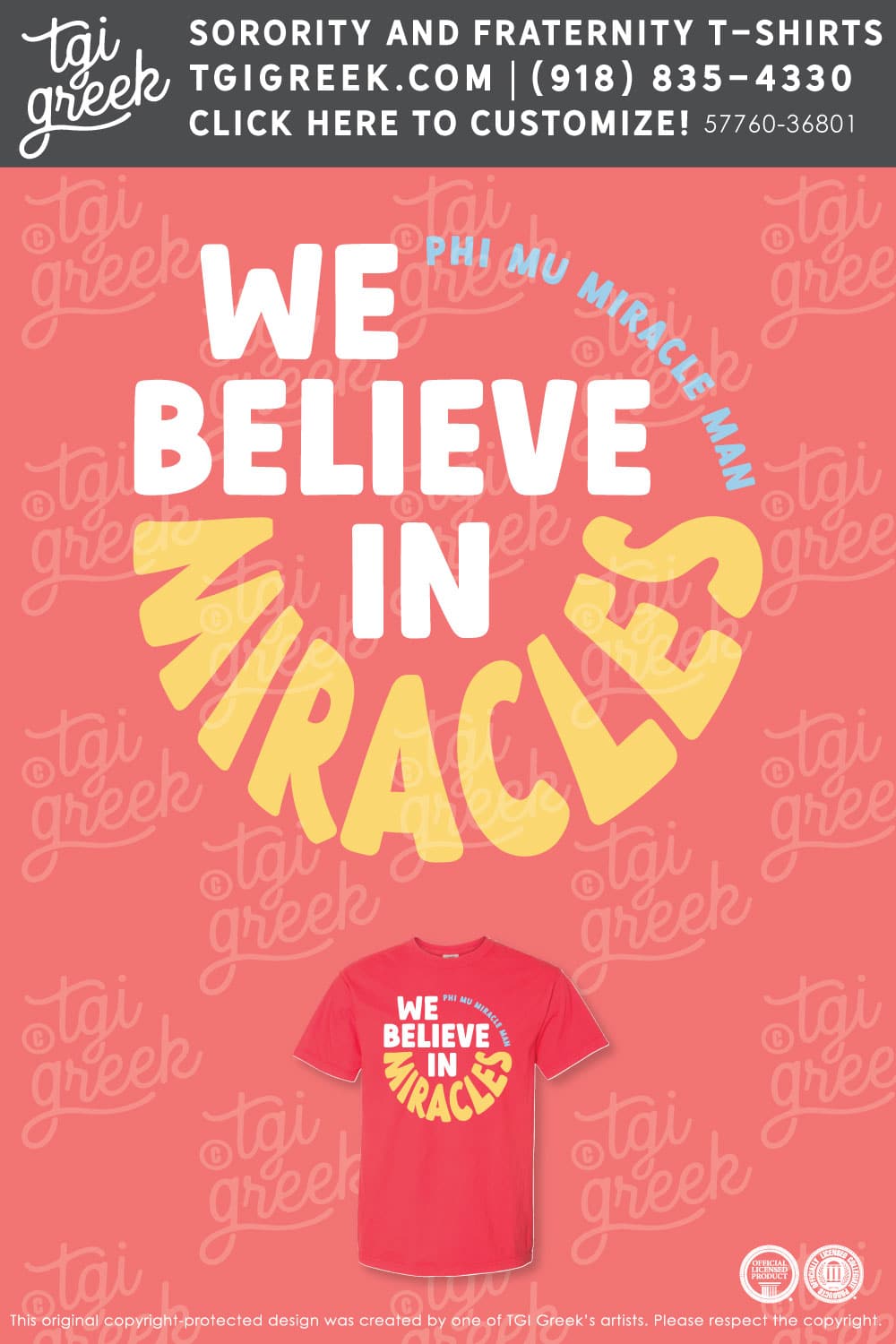 Phi Mu – MCNE Miracle Man