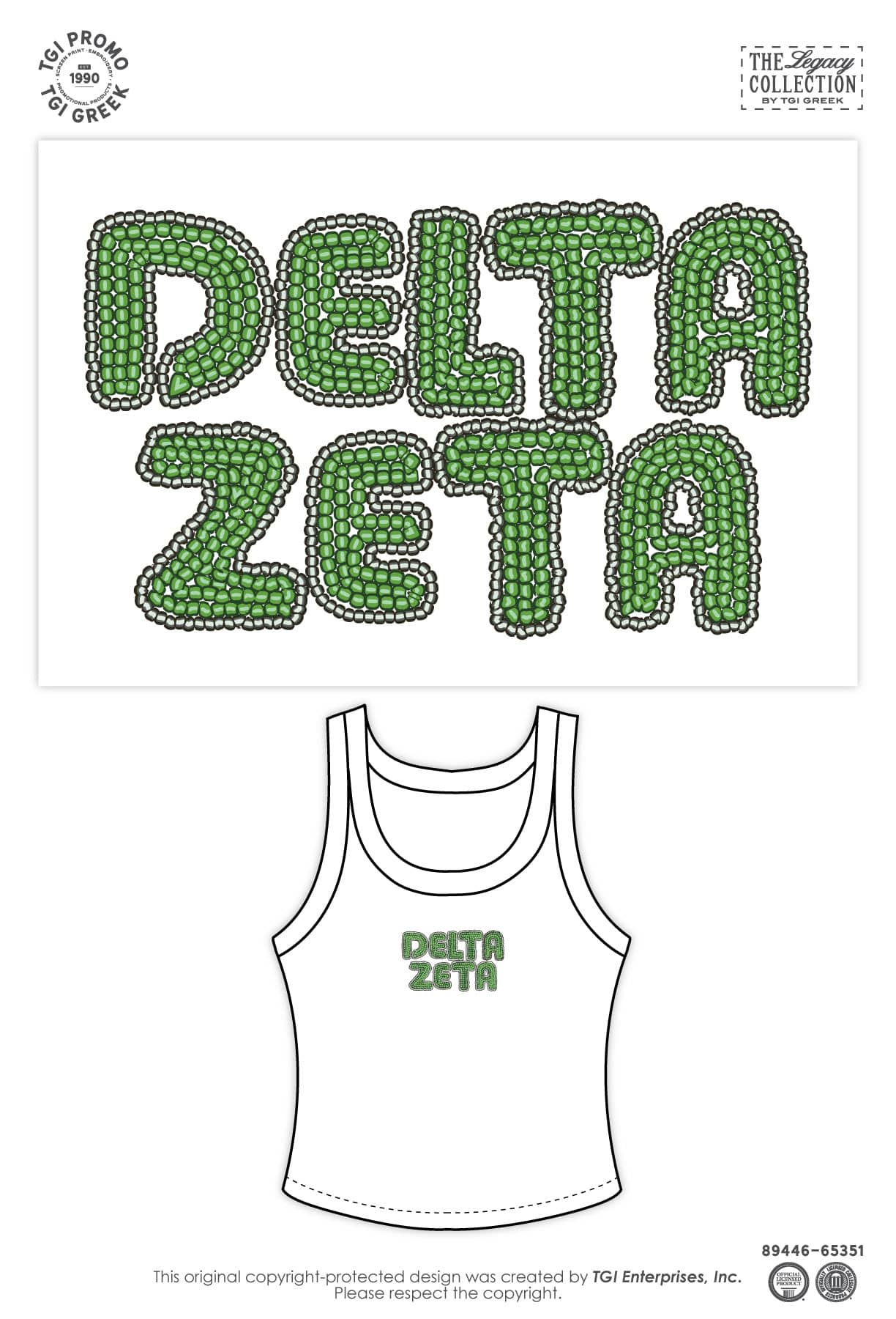Delta Zeta – PURD FDOC Shirts