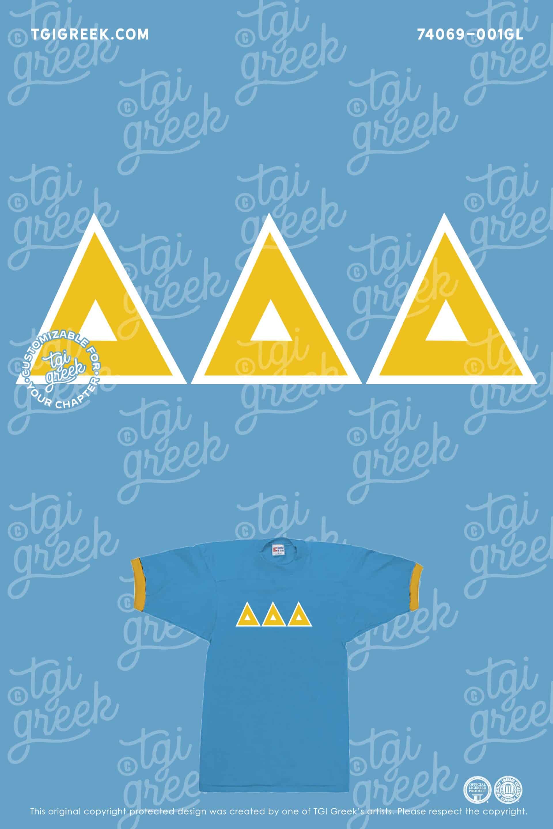 TGI – Delta Delta Delta Applique Jersey