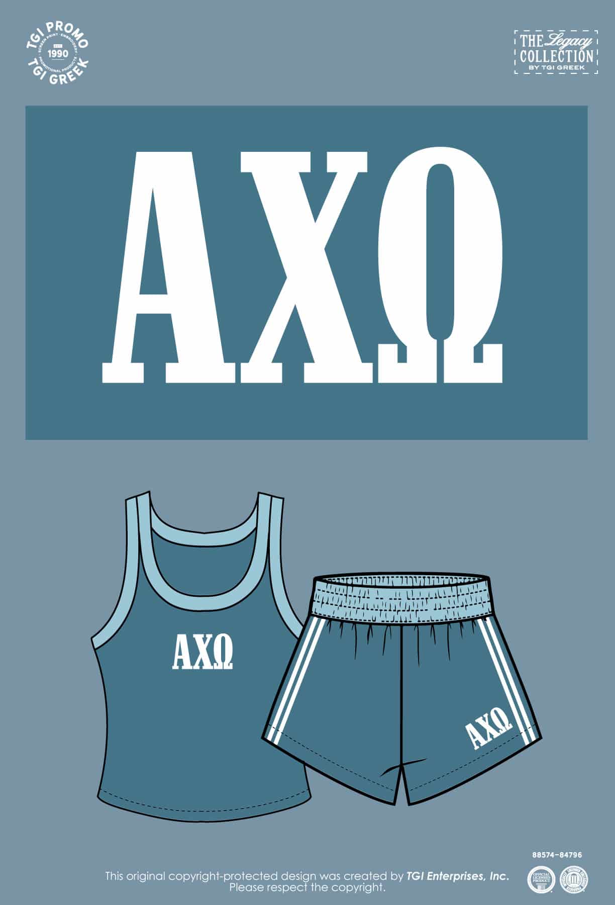 Alpha Chi Omega – TGI Greek PR Set Top
